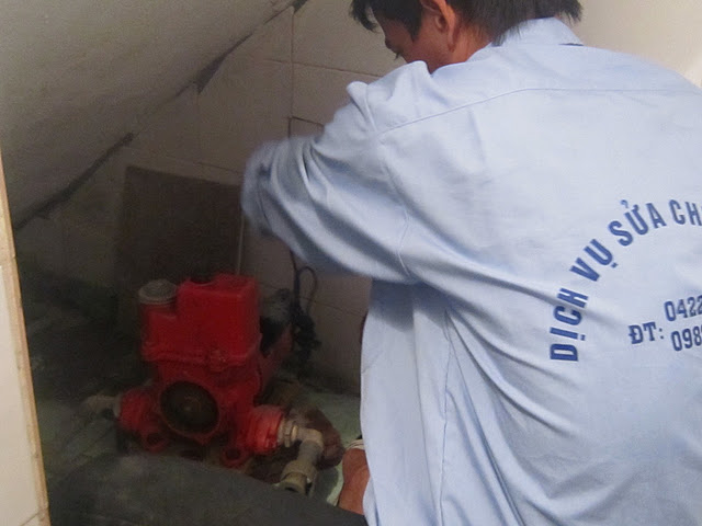 Sửa chữa máy bơm nước tại Định Công