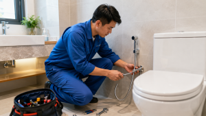 Thợ lắp đặt và sửa chữa vòi xịt tại nhà Hà Nội