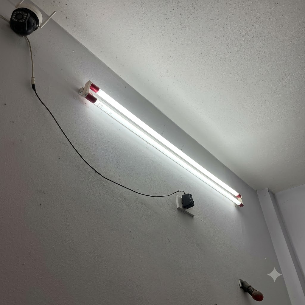lắp đặt tuýp led tại Hà Nội